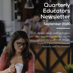 Chartered Accountants Quarterly Educators Newsletter March 2020