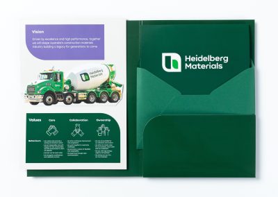 Heidelberg Materials pop up card